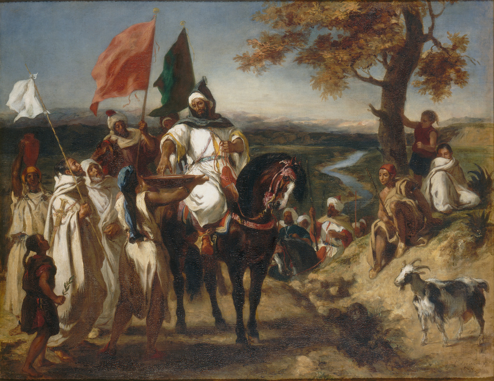 Delacroix Le Kaïd chef marocain.jpg