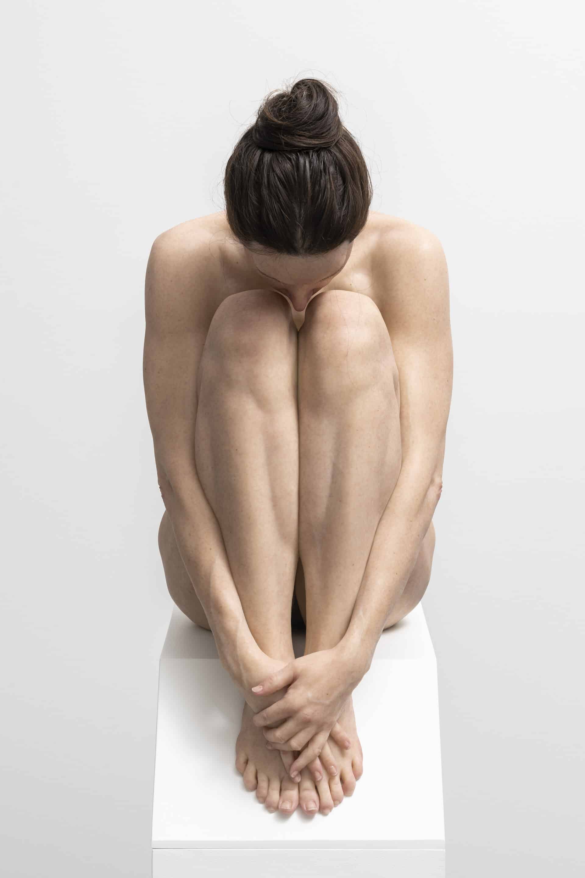 Sam Jinks, Seated Woman, 2022. Courtesy de l’artiste et Sullivan+Strumpf, Sydney, photo : Mark Pokorny.