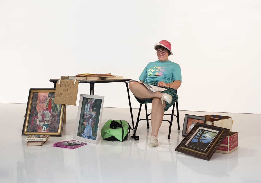 Duane Hanson, Flea Market Lady, 1990 © Musée d’arts de Nantes, photo : Cécile Clos © ADAGP, Paris, 2022.